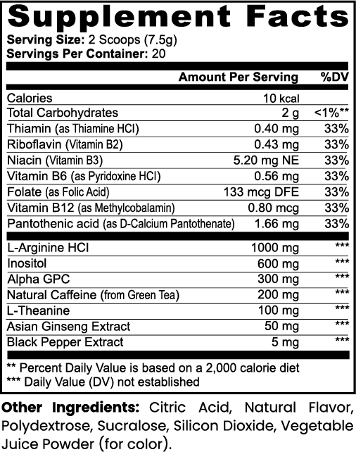 BRAIN & FOCUS FORMULA